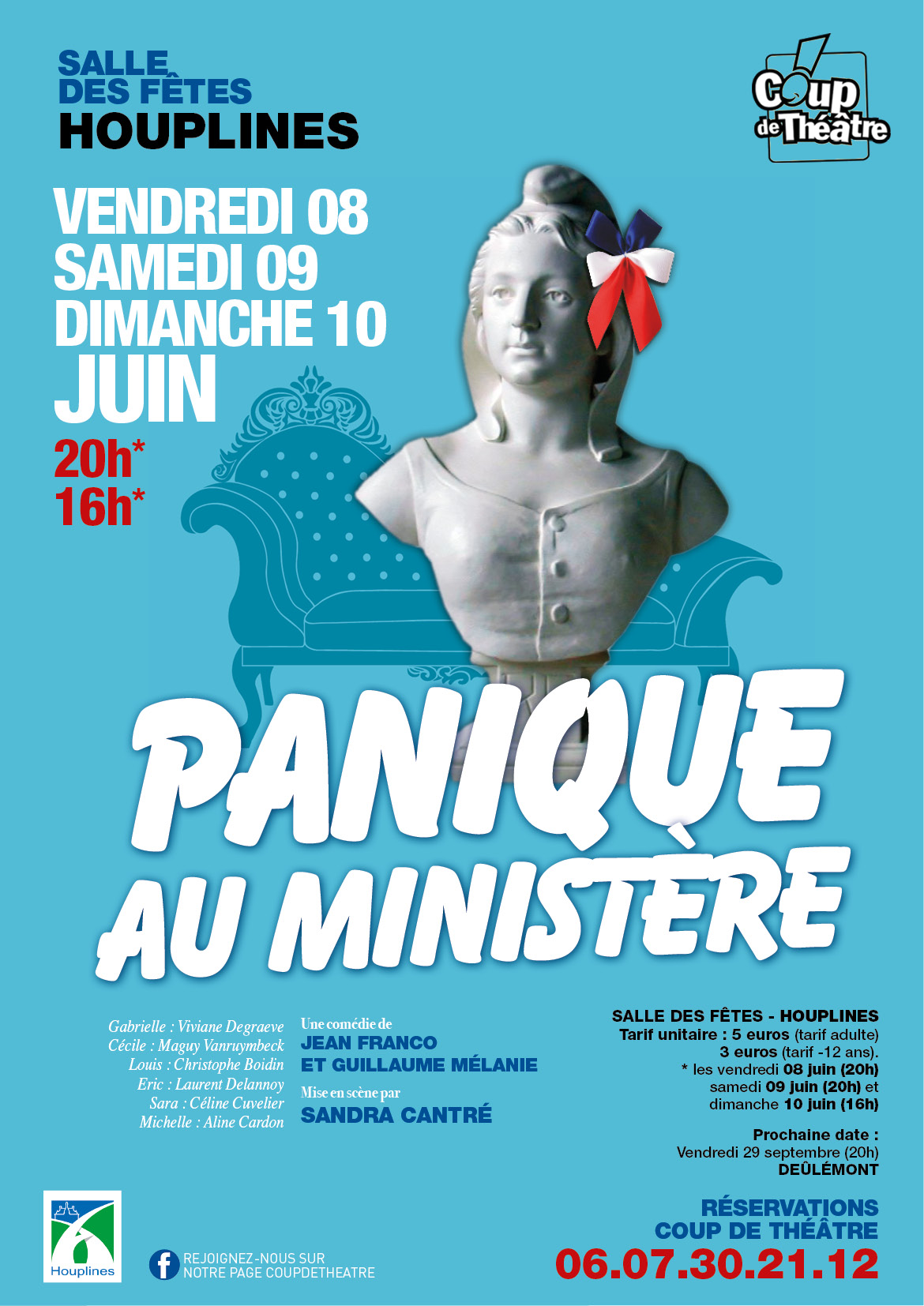 2018 – Panique au ministère