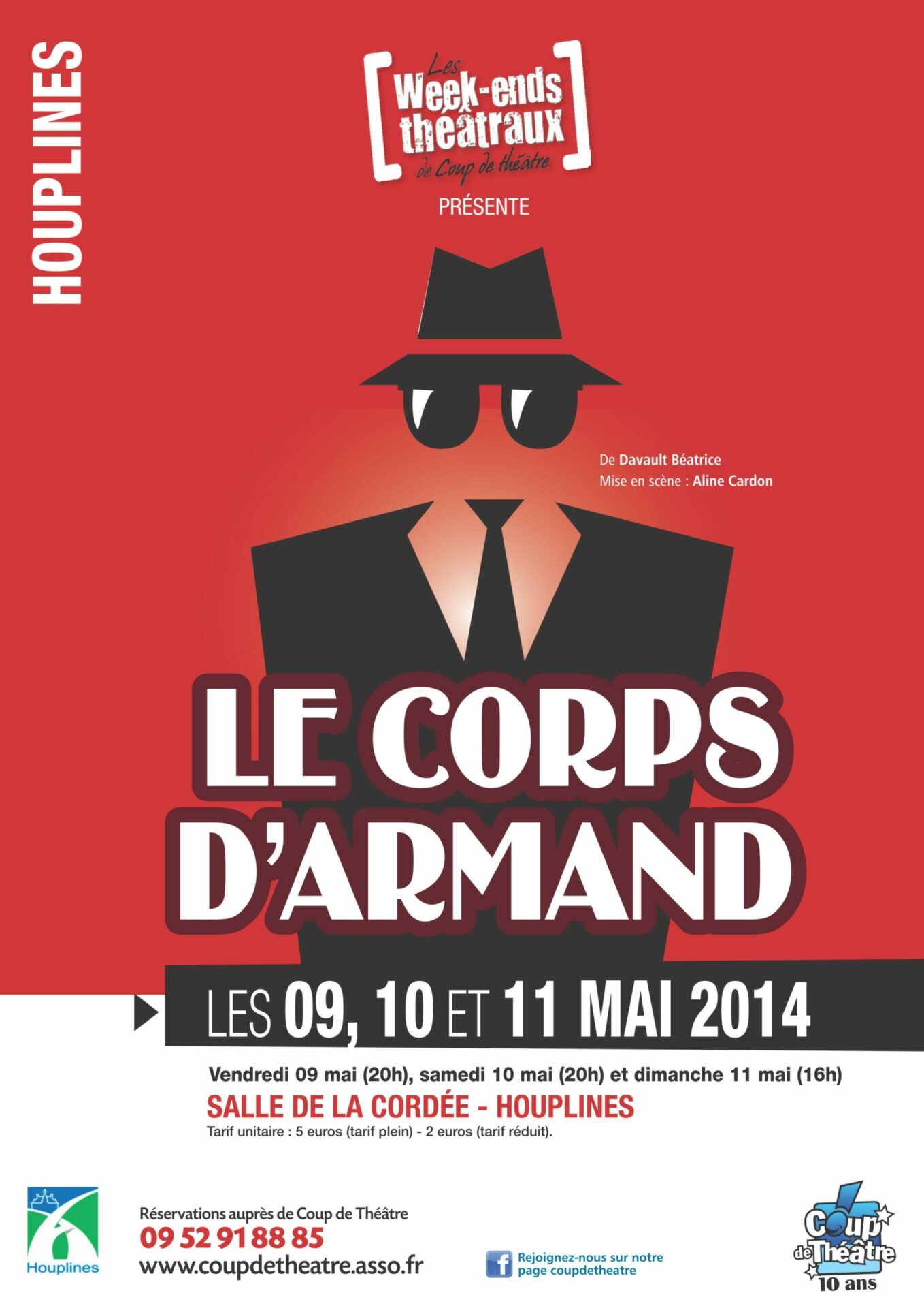 Le corps d’Armand